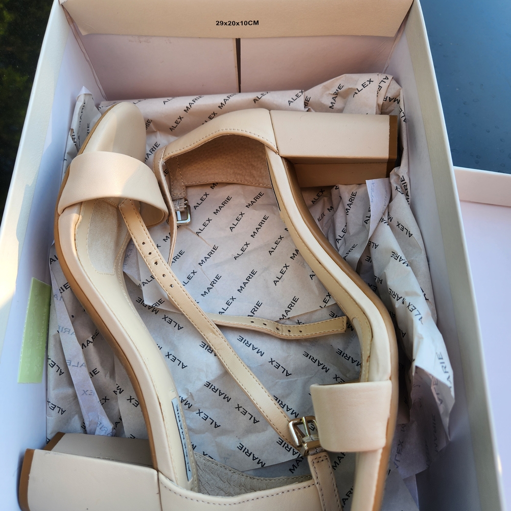 Alex Marie Cream Women's Heels